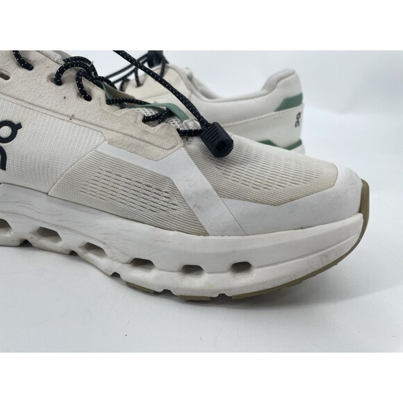 On Cloud Running Cloudrunner 2 Shoes White Green 3ME10142404 Men’s Size 11.5 - Picture 13 of 16